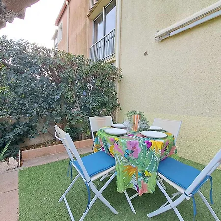 Cosy 2 Pieces - Jardin Prive, Acces Direct Plage, Animaux Acceptes ! - Fr-1-326-801 Apartment Marseillan (Herault)