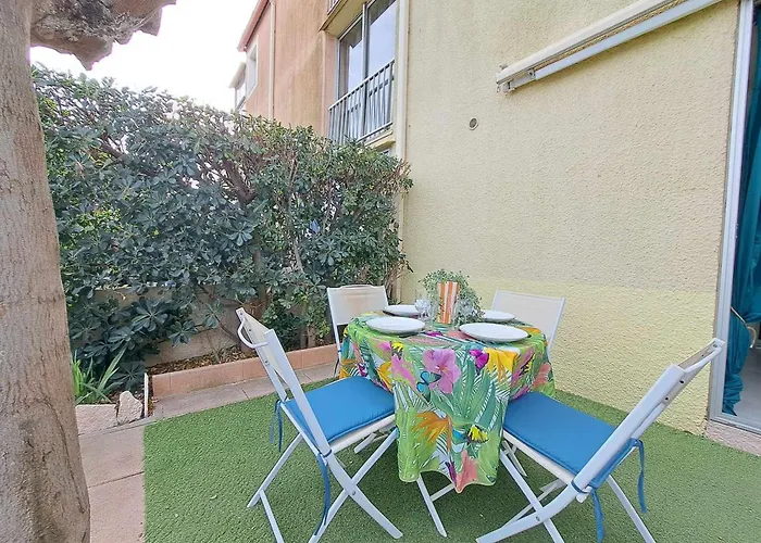 Cosy 2 Pieces - Jardin Prive, Acces Direct Plage, Animaux Acceptes ! - Fr-1-326-801 شقة مارسيلان